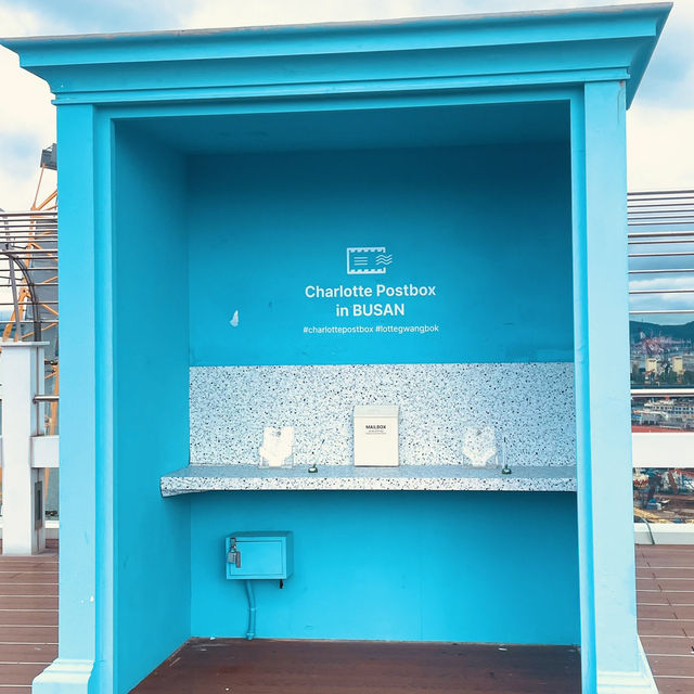 南浦洞　ロッテ百貨店の屋上はすごかった‼️