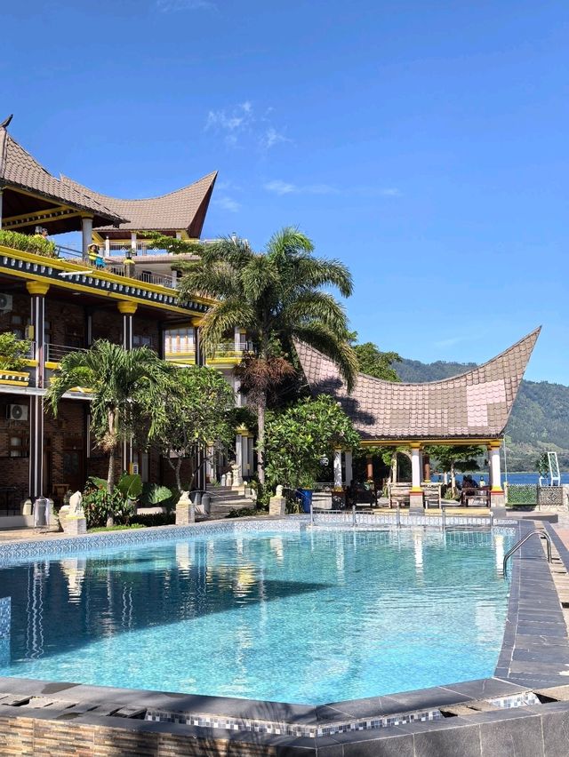 Popular Resort in Samosir Island with direct access to Lake Toba