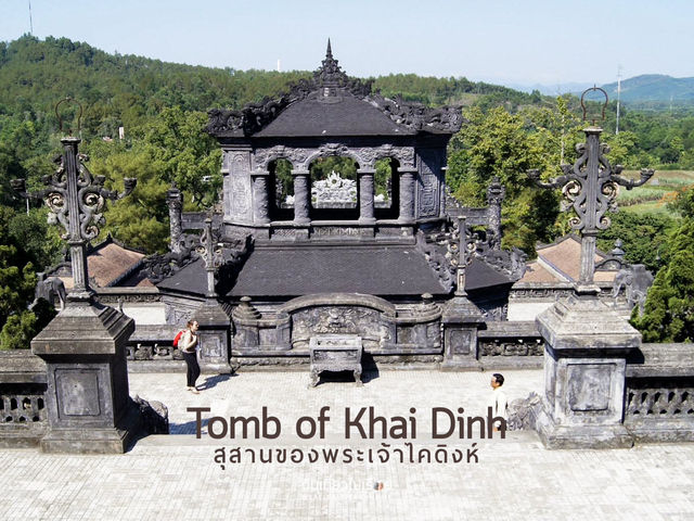 สุสานจักรพรรดิไคดิงห์ ที่เที่ยวสุดอลังการ