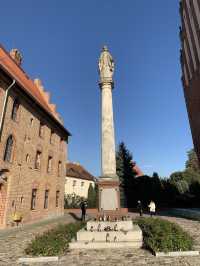 Autumn Serenity: A Stroll Through Poznań's Historic Ostrów Tumski