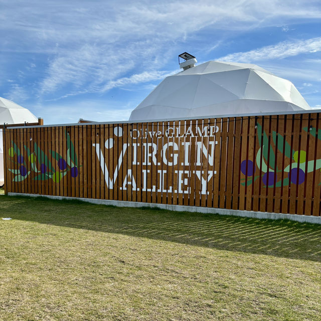 【兵庫・淡路島】最高オリーブオイルと淡路島の美しい自然「Olive GLAMP淡路島Virgin Valley」