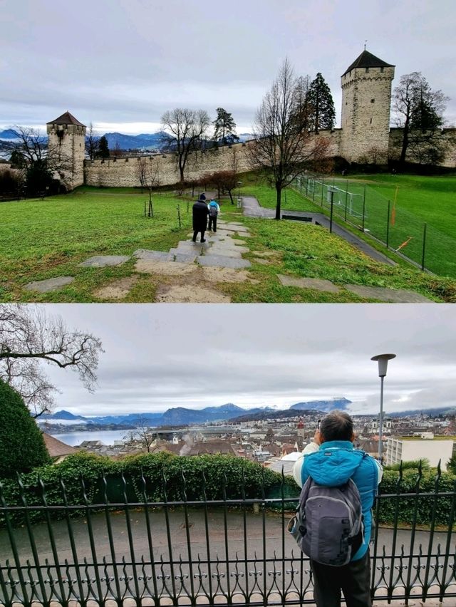 🇨🇭 City Walking in Lucerne