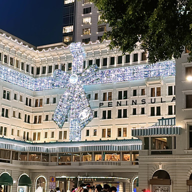 🎏香港・尖沙咀のザ・ペニンシュラホテル🎄超美しいシャネルの