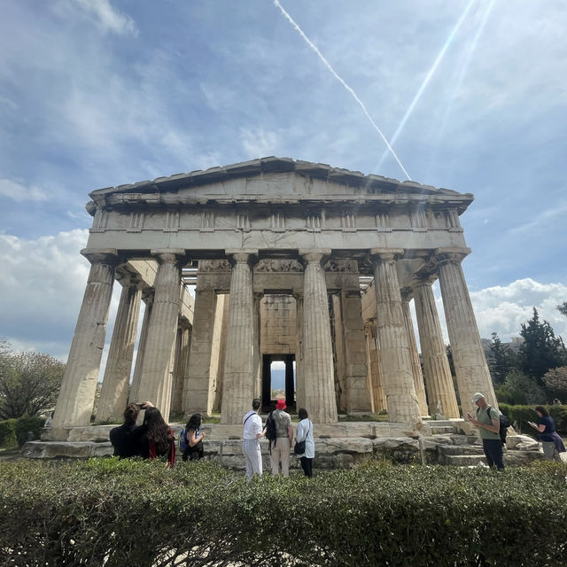 ชมเมืองโบราณ ancient agora of athens กรีซ