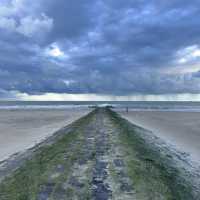 Popular seaside resort town
