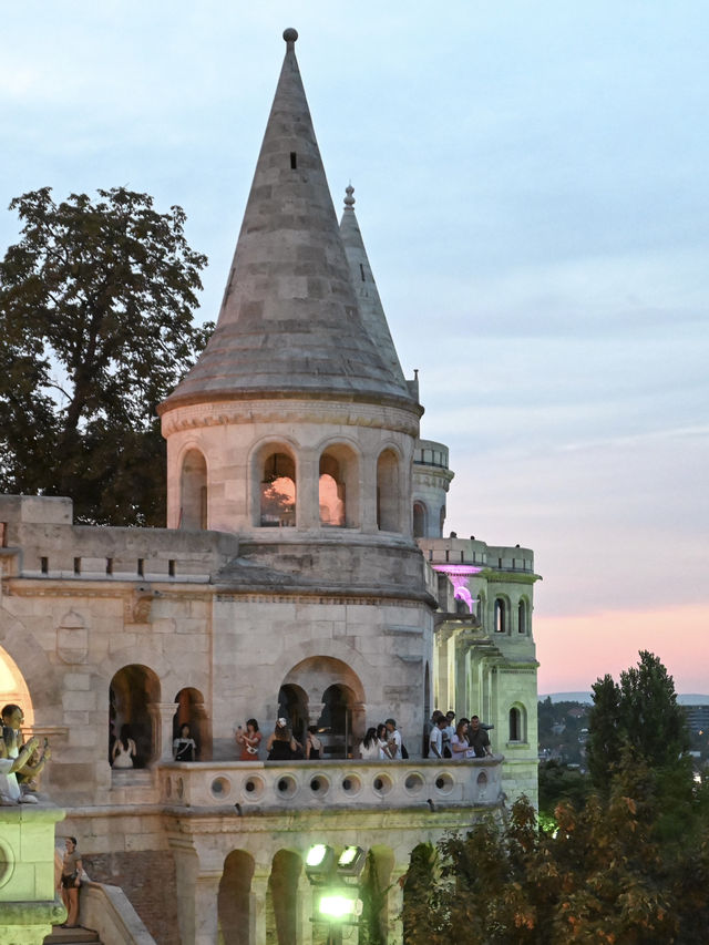 【ブダペスト】Fisherman's Bastion（漁夫の砦）