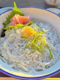 【江の島】絶景スポットで食べる絶品しらす丼
