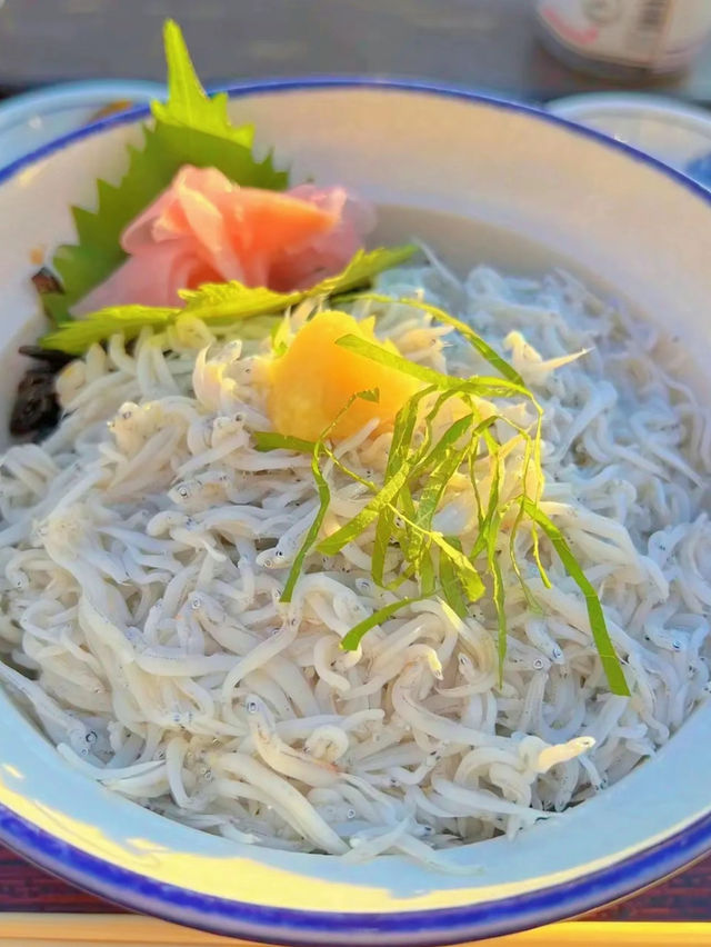 【江の島】絶景スポットで食べる絶品しらす丼