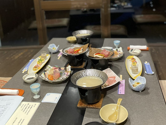 高台にあるホテル