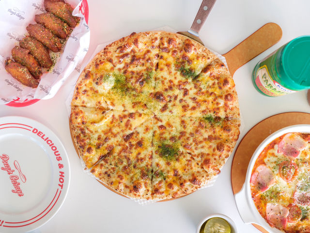 광안리 오션뷰 보면서 먹는 피자 도우개러지🍕