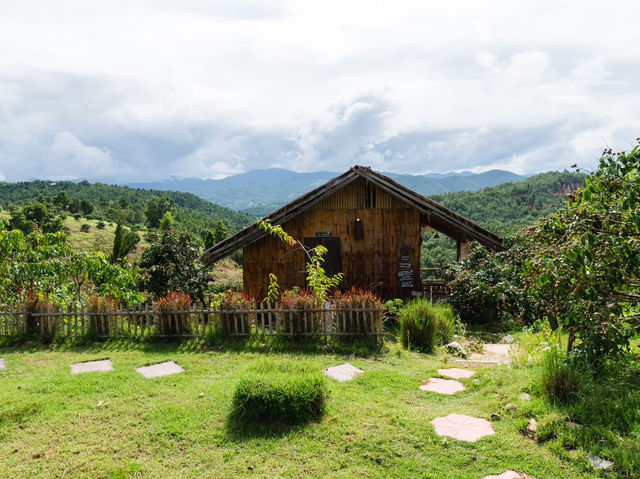 ฮักเขา ณ แม่แจ่ม เชียงใหม่🪵🌲🌳🌧️