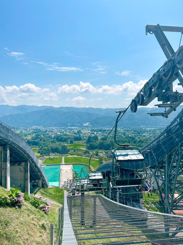 <長野>スキージャンプのスタート地点を体験できる施設⛷️