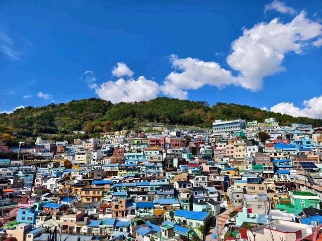 甘川洞文化村，釜山時下最夯的網美拍照景點！