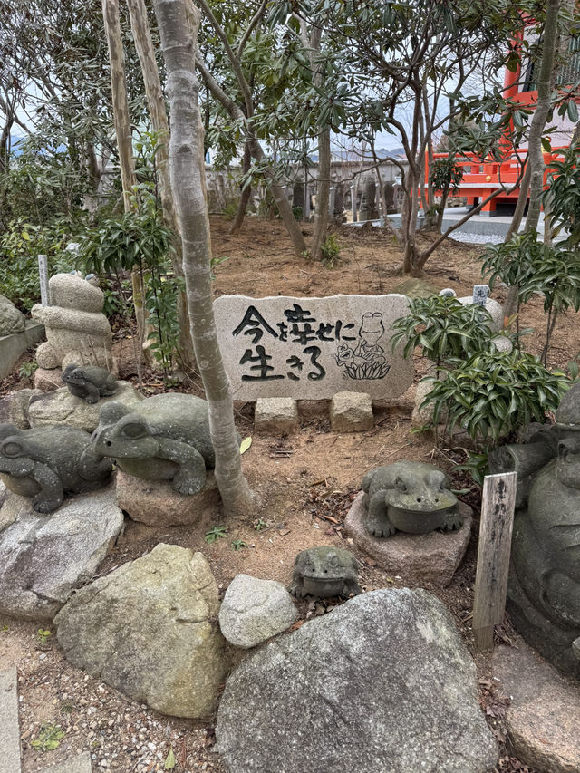 可愛すぎる！かえるの御朱印🐸