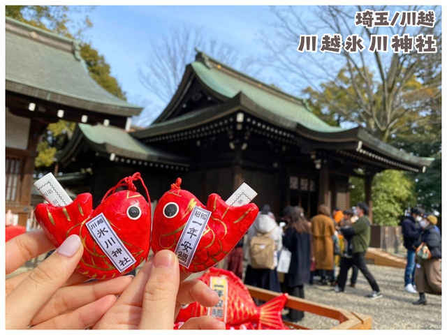 【埼玉/川越】鯛みくじが可愛すぎる‼︎＊川越氷川神社＊