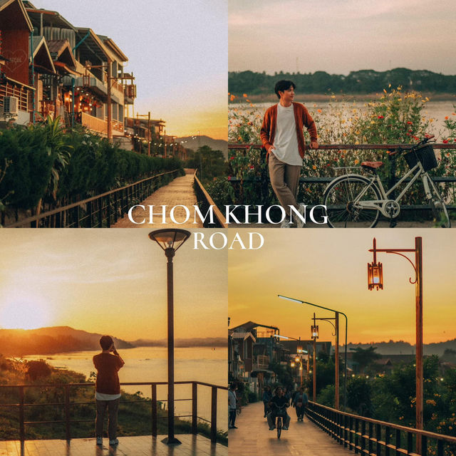ปั่นจักรยานริมโขง ที่เชียงคานชิลๆ 🫶🏻🚲