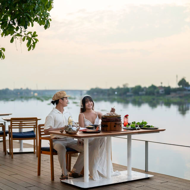 ที่พักสวยริมแม่น้ำเจ้าพระยา 🌅