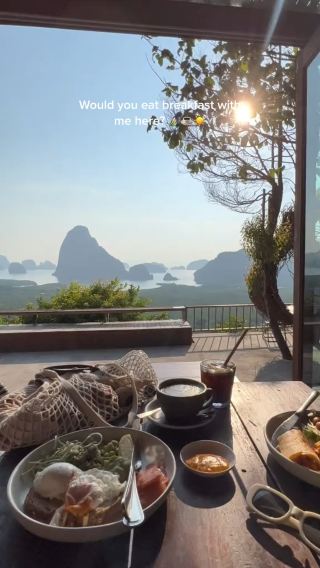 BREAKFAST WITH A VIEW OF SAMET NANGSHE 🇹🇭