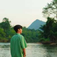 นอนแพริมน้ำฟีลดี สูดไอหมอกให้เต็มปอด💚🍃