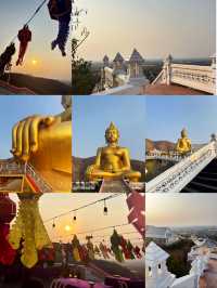 วัดเขาวงพระจันทร์ ชมพระอาทิตย์ตกดิน🌞🌙