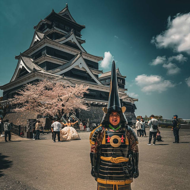 Kumamoto Castle Spring
