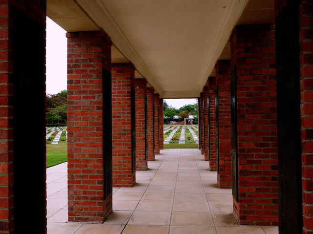 Labuan War Cemetery: Where History Whispers Among the Flowers 🌺✝️