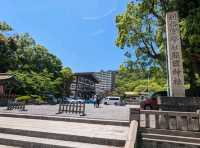 【鹿児島】大きな鳥居の照國神社でお参り