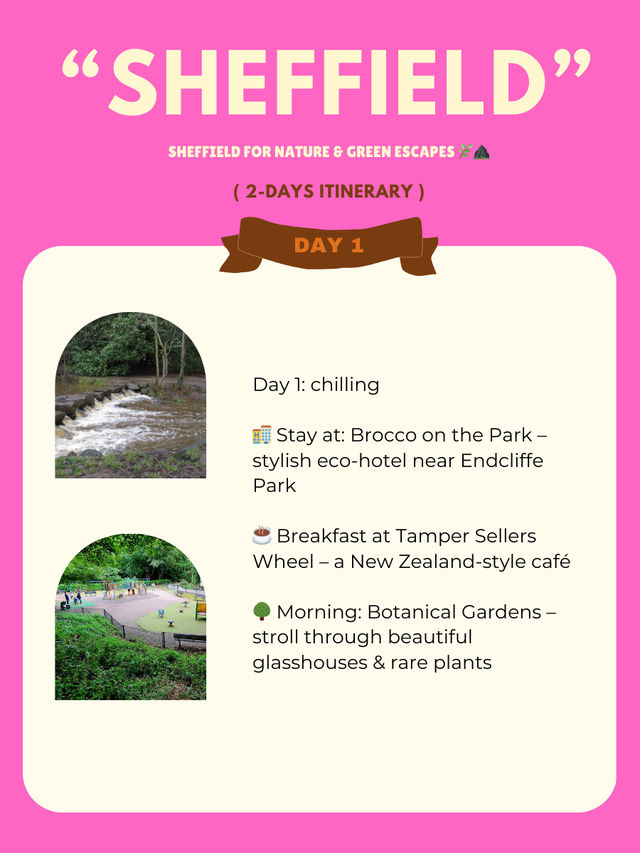 Sheffield for Nature & Green Escapes 🌿⛰️