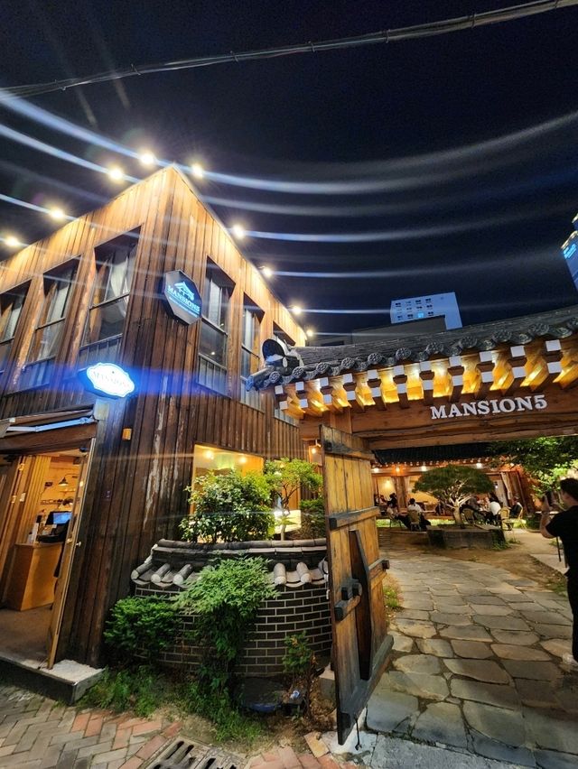 😊대구의 고즈넉한 한옥 분위기 카페, 맨션5😊