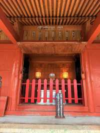 沖繩｜在幼稚園旁有蛇出沒的安里八幡宮 是糖糕丘古戰場