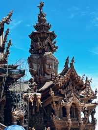 Sanctuary of Truth living wooden art 