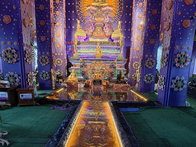 入場無料＆絶景スポット！💜タイの紫の寺で心癒される旅を✨ #ワットクラーンクローンワッタナラーム #観光おすすめ #タ