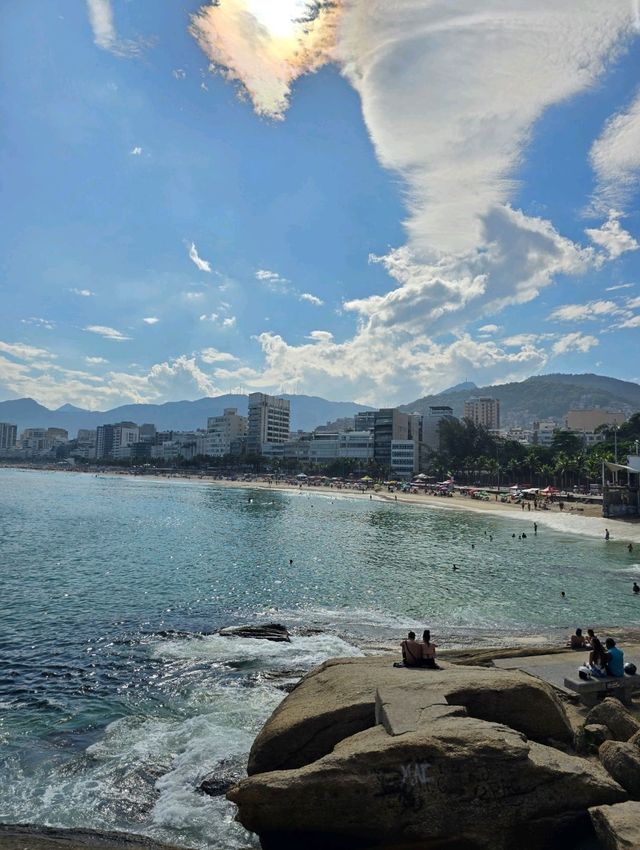 해외여행 리우 데 자네이로의 예쁜 공원 Garota de Ipanema