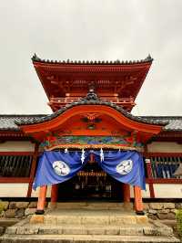 松山｜日本三大八幡造建築 伊佐爾波神社的「必中」傳說