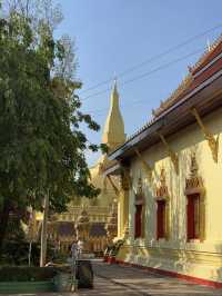 วัดธาตุหลวงใต้ วัดสวยใกล้ๆ พระธาตุหลวงเวียงจันทน์