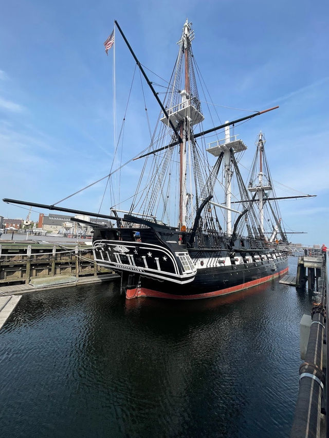 【USS Constitution｜波士頓港邊的百年老戰艦】