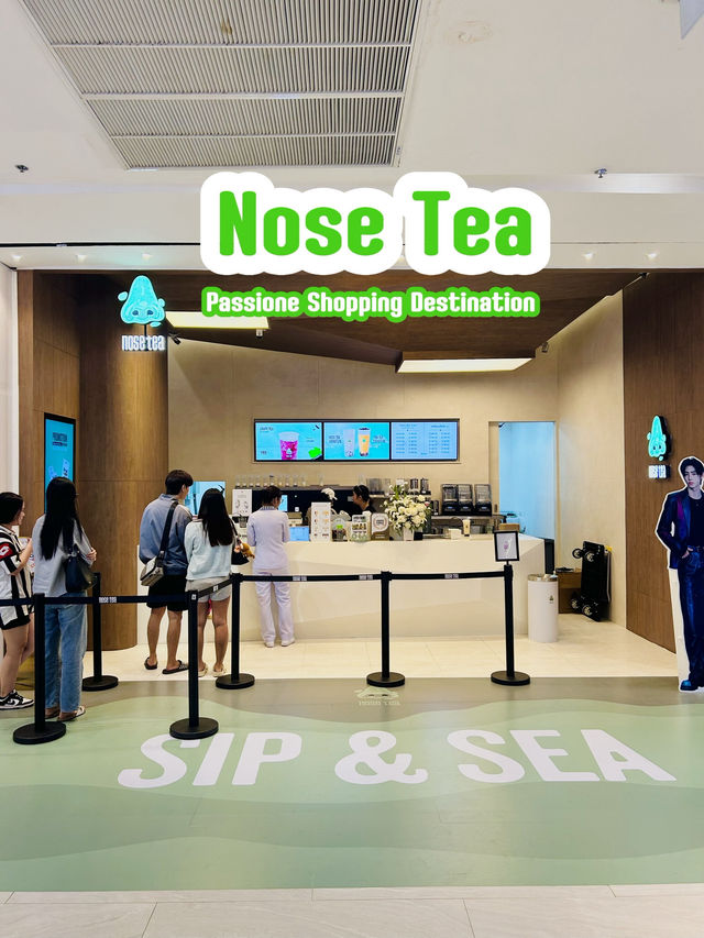 🍹✨มา PASSIONE ห้ามพลาดร้านนี้เด็ดขาด Nose Tea 💗