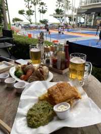 Lively gastropub in town