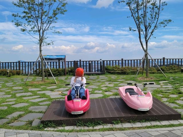 강화도 루지 풍경도 이뻐요