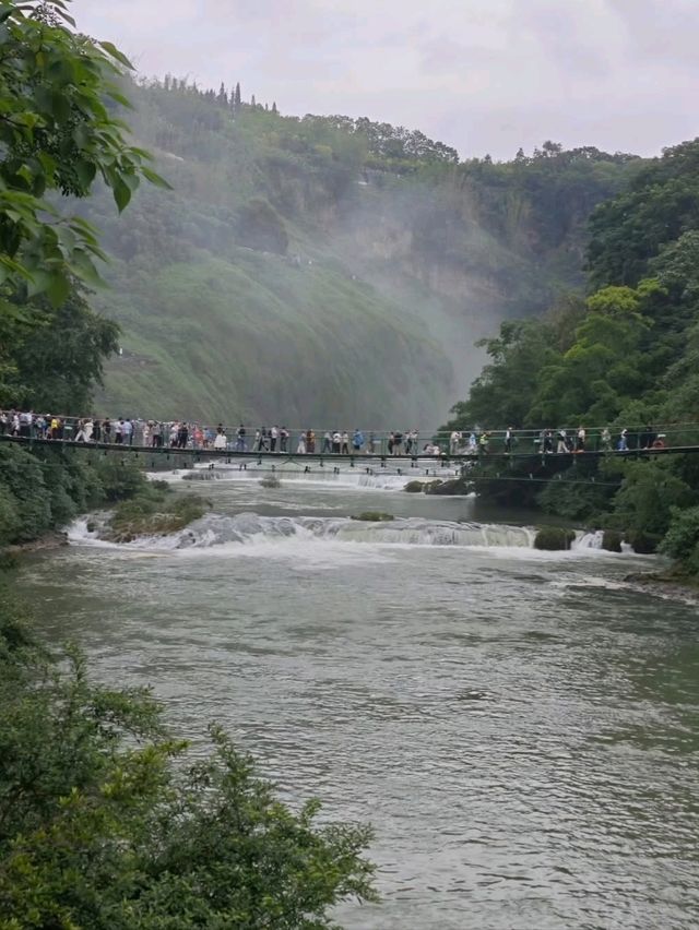 Getting Soaked at Huangguoshu Waterfall, And Loving It