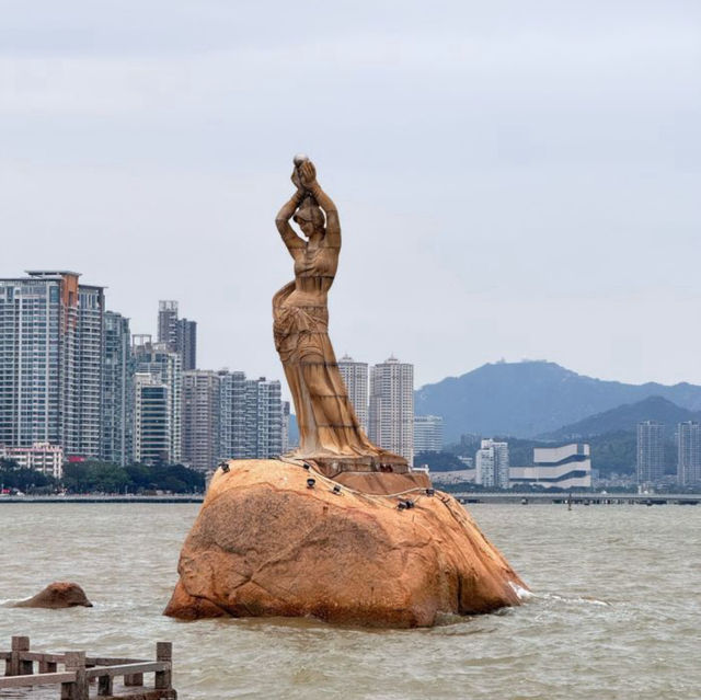 【中国/珠海/漁女神像】
