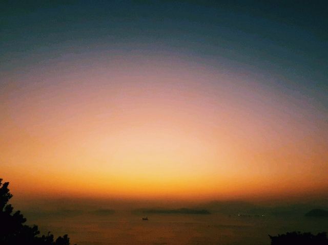 摩星嶺日落