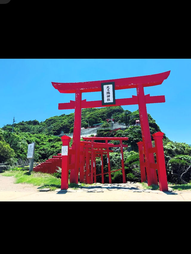 ⛩️元乃隅神社｜海へ続く123基の鳥居が織りなす絶景の神社