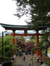 淺間神社的霧中相見🏔與富士山的未完之約⛰️