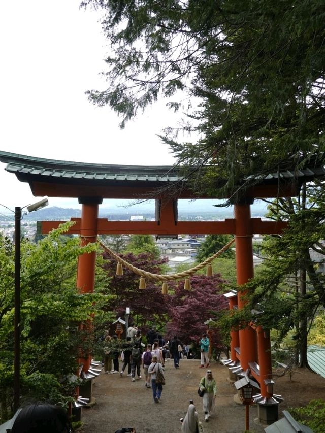 淺間神社的霧中相見🏔與富士山的未完之約⛰️