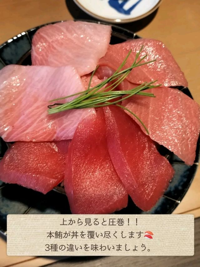 【築地】贅沢海鮮丼と食べ歩きにぴったりのまぐろ串