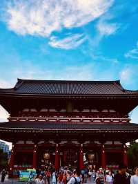 ⛩️「紅燈籠下，是東京最古老的祈願之地」。」