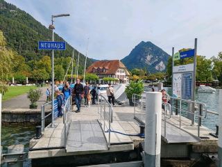 Natural Scenery by Lake Thun