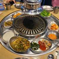 인천 영종도 맛집)쟁반집8292 - 하늘도시 고기집, 삼겹살 맛집