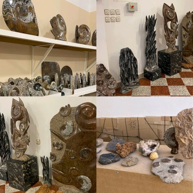Morocco's Ammonite Crafts Treasures! 🐚 Morocco's Ammonite Crafts Treasures! 🐚